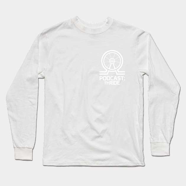 "Pocket Tee" Logo Long Sleeve T-Shirt by Podcast: The Ride